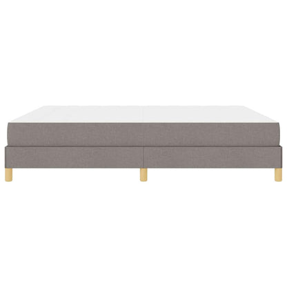 Box Spring Seng Taupe Og Brun 180 X 200 Cm - Billede 7