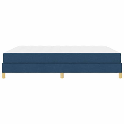 Box Spring Seng Blå Og Brun 180 X 200 Cm - Billede 7