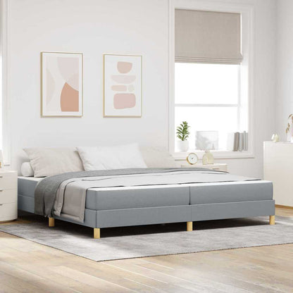 Box Spring Seng Med Madras Stof - Variant 3398591