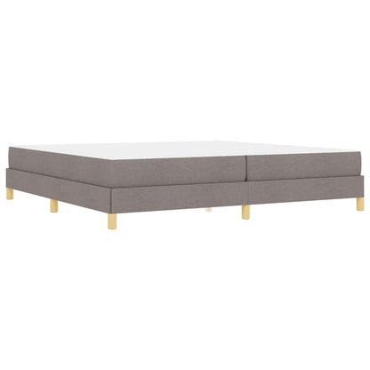 Box Spring Seng Taupe Og Brun 200 X 200 Cm - Billede 8