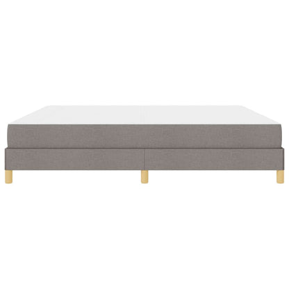 Box Spring Seng Taupe Og Brun 200 X 200 Cm - Billede 7