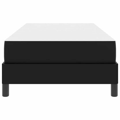 Seng Med Madras Sort 90 X 200 Cm Kunstlæder - Billede 2