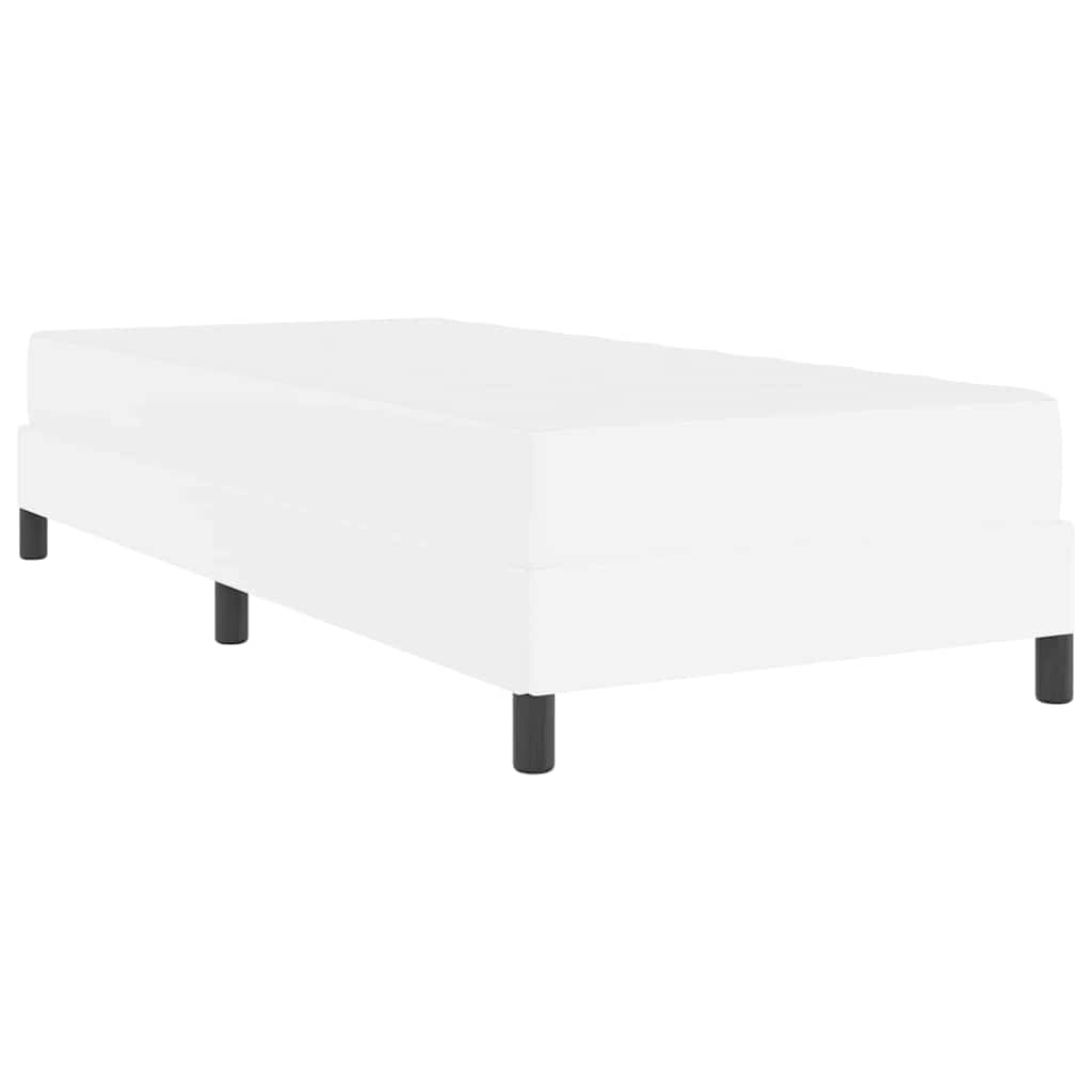 Seng Med Madras Ren Hvid 100 X 200 Cm Kunstlæder - Billede 9