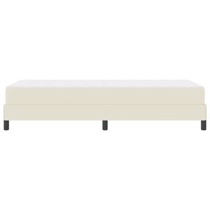 Seng Med Madras Creme 100 X 200 Cm Kunstlæder - Billede 7