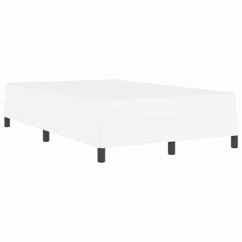 Seng Med Madras Ren Hvid 120 X 200 Cm Kunstlæder - Billede 9