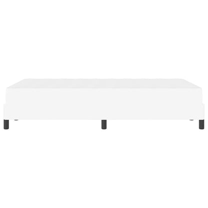 Seng Med Madras Ren Hvid 120 X 200 Cm Kunstlæder - Billede 8