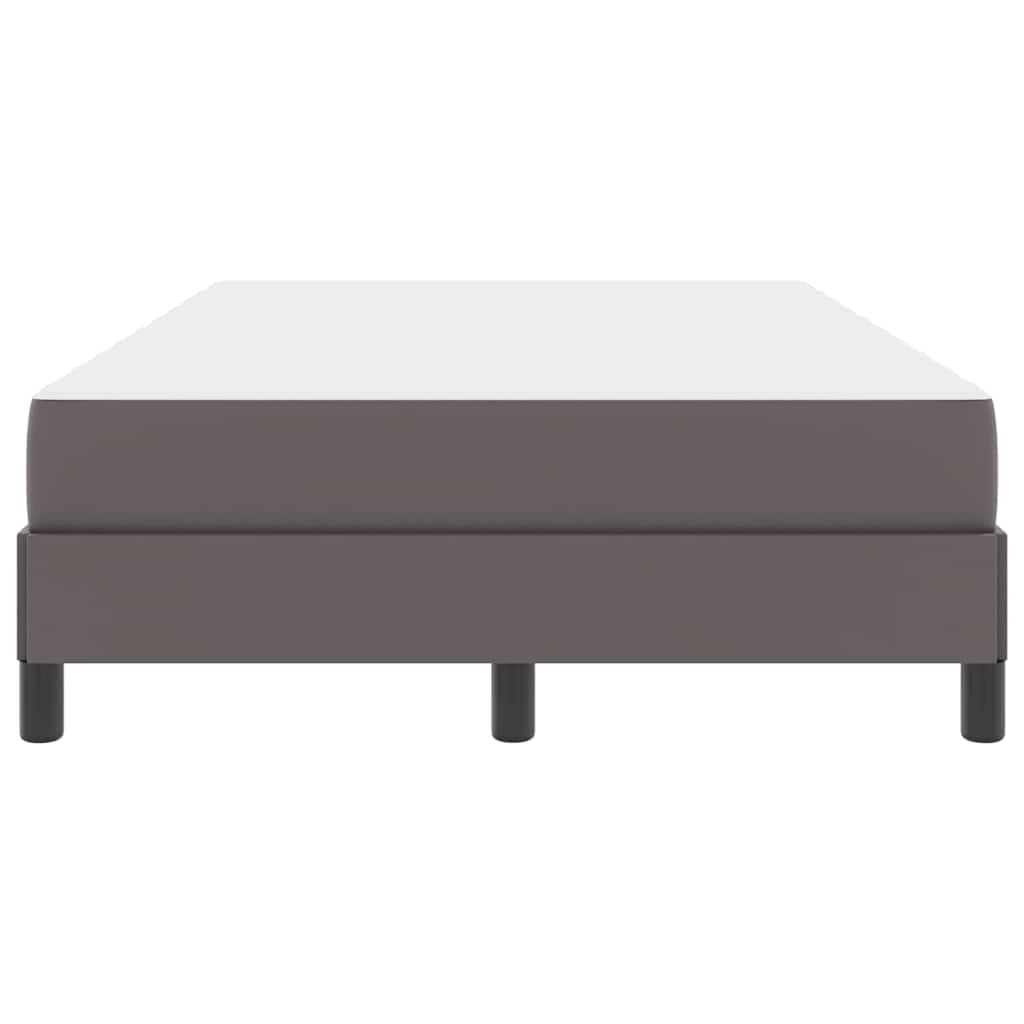 Seng Med Madras Grå 120 X 200 Cm Kunstlæder - Billede 7