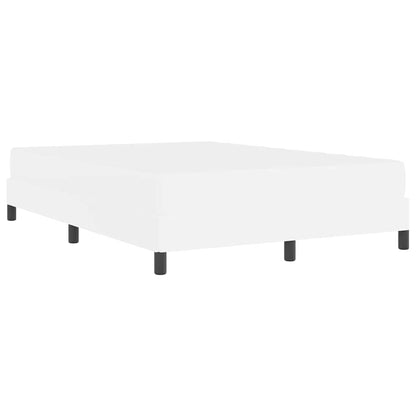 Seng Med Madras Ren Hvid 140 X 190 Cm Kunstlæder - Billede 9