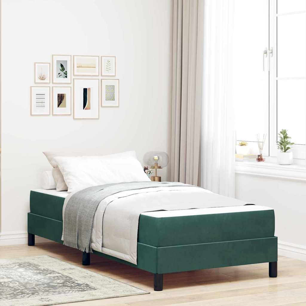 Box Spring Seng Med Madras Stof - Variant 3398656