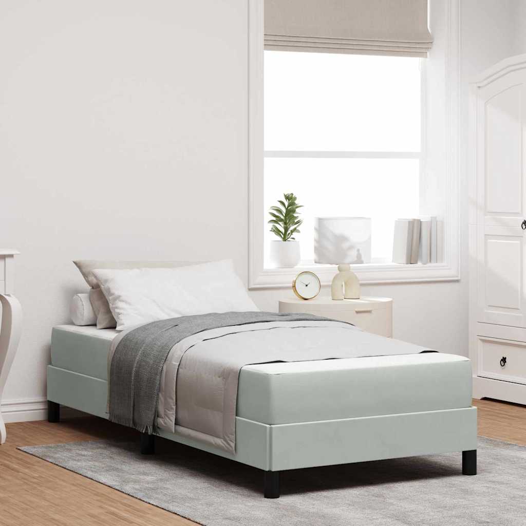 Box Spring Seng Med Madras Stof - Variant 3398671