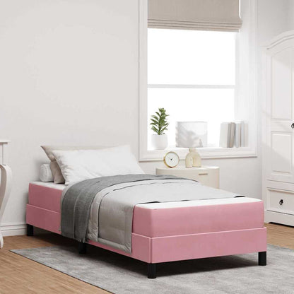 Box Spring Seng Med Madras Stof - Variant 3398676