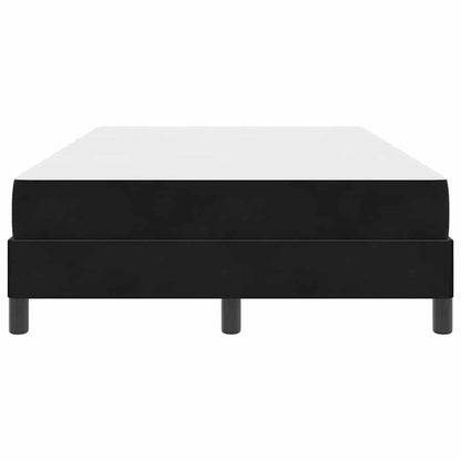 Boxmadras Med Topmadras Med Madras Sort 120 X 200 Cm Fløjl - Billede 7