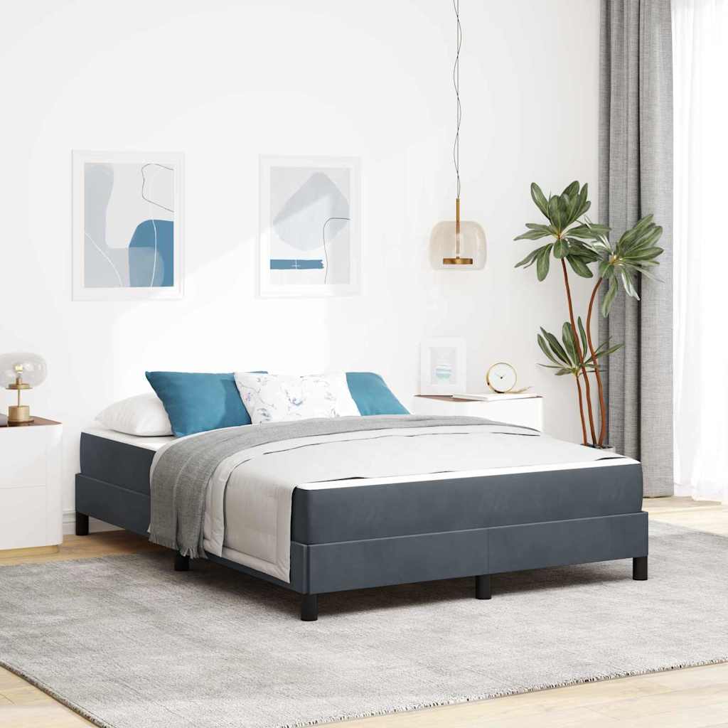 Box Spring Seng Med Madras Stof - Variant 3398696
