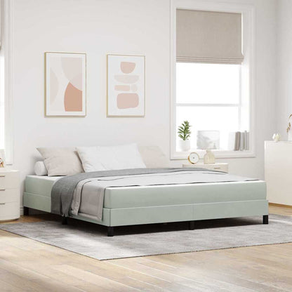 Box Spring Seng Med Madras Stof - Variant 3398707