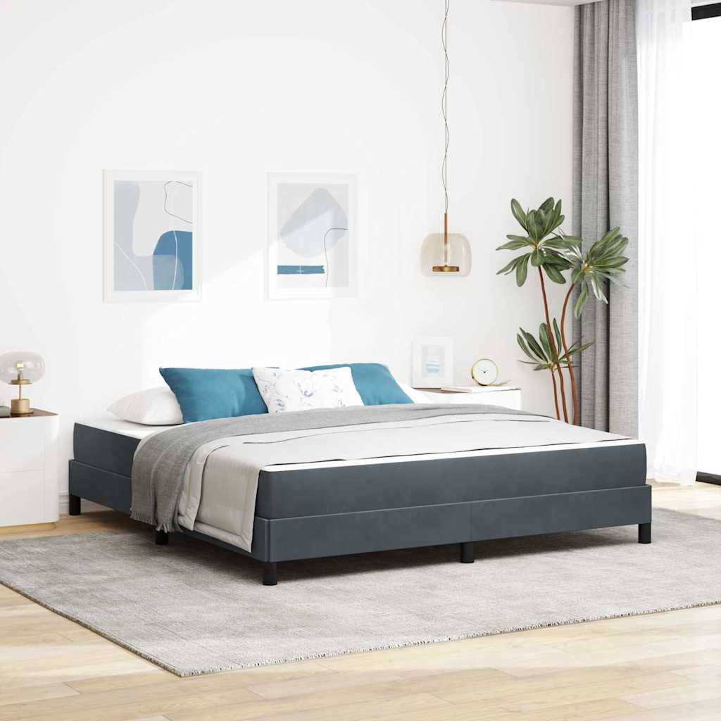 Box Spring Seng Med Madras Stof - Variant 3398708
