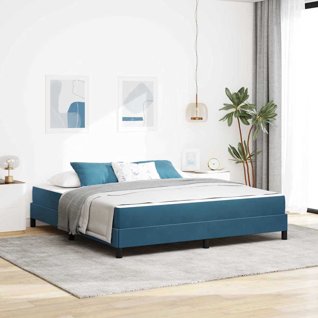 Box Spring Seng Med Madras Stof - Variant 3398711