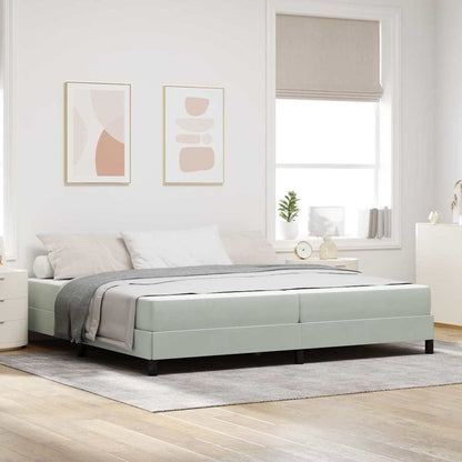 Box Spring Seng Med Madras Stof - Variant 3398713