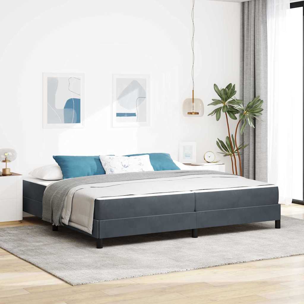 Box Spring Seng Med Madras Stof - Variant 3398714