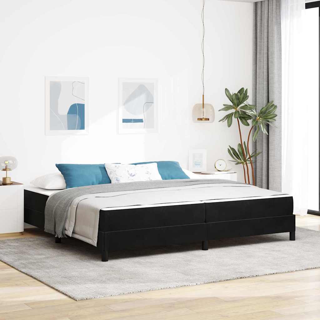 Box Spring Seng Med Madras Stof - Variant 3398715