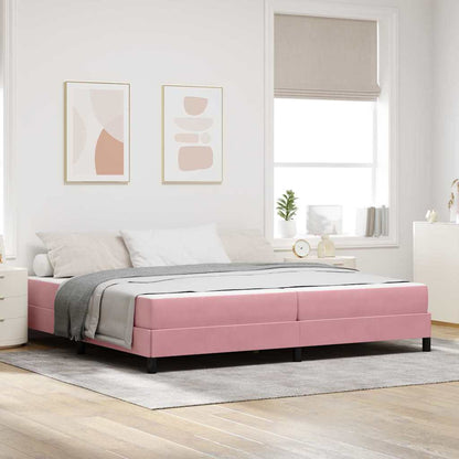 Box Spring Seng Med Madras Stof - Variant 3398718