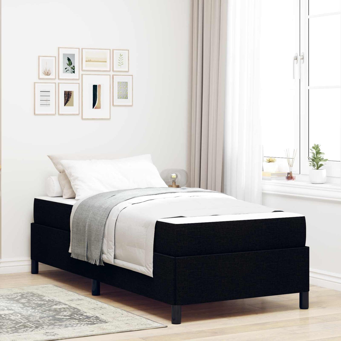 Box Spring Seng Stof - Variant 3398824