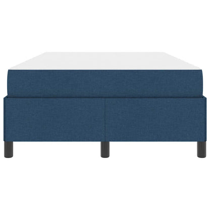 Box Spring Seng Blå Og Sort 120 X 190 Cm - Billede 6