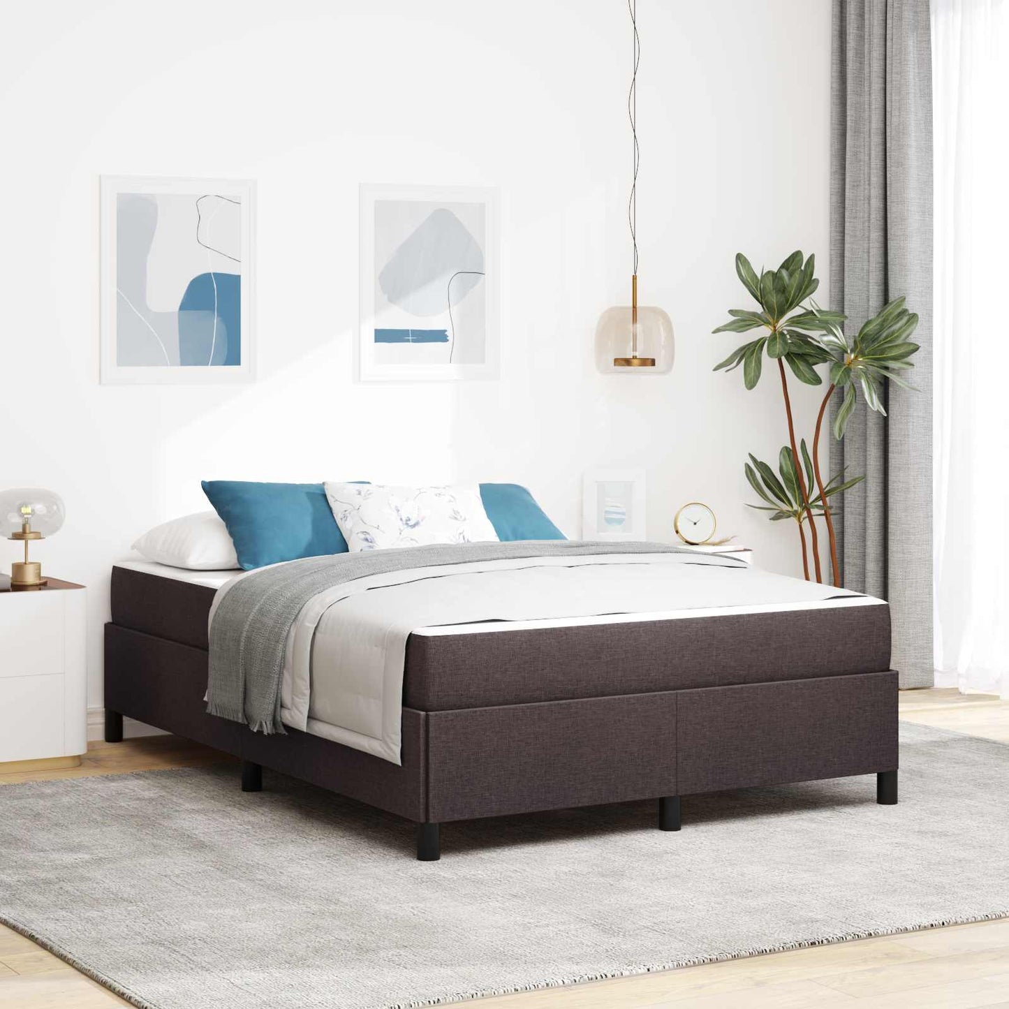 Box Spring Seng Stof - Variant 3398860