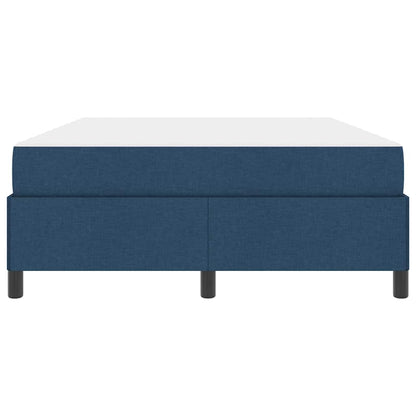 Box Spring Seng Blå Og Sort 140 X 190 Cm - Billede 6