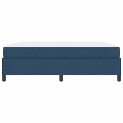 Box Spring Seng Blå Og Sort 180 X 200 Cm - Billede 6