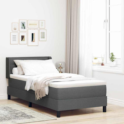 Box Spring Seng Med Hovedgærde Stof - Variant 3341007