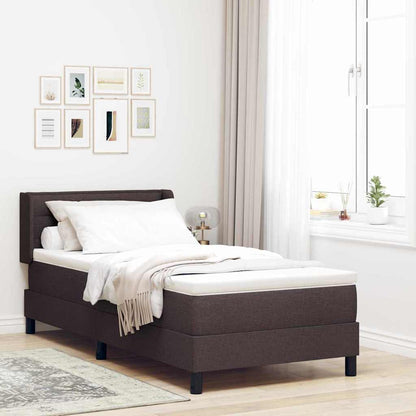 Box Spring Seng Med Hovedgærde Stof - Variant 3341009
