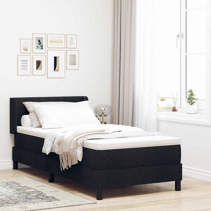 Box Spring Seng Med Hovedgærde Stof - Variant 3341071