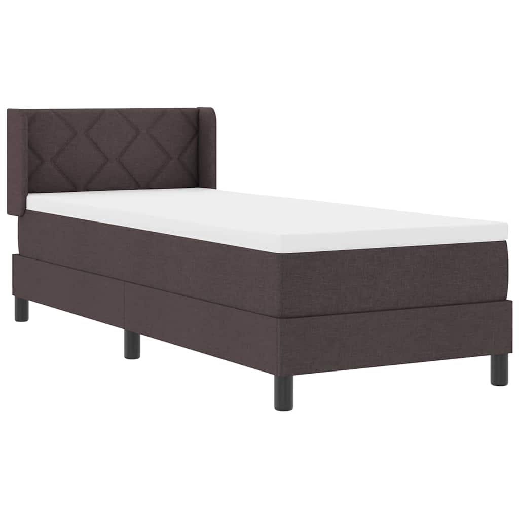 Box Spring Seng Med Pude Stof - Billede 6