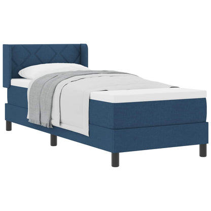 Box Spring Seng Med Hovedgærde Stof - Billede 2