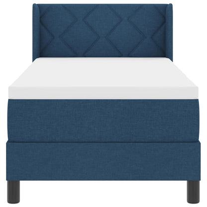 Box Spring Seng Med Hovedgærde Stof - Billede 7