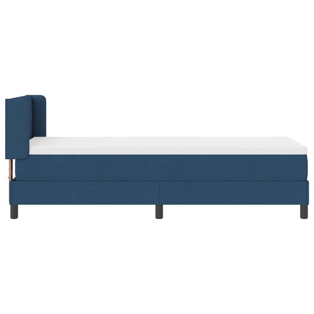 Box Spring Seng Med Hovedgærde Stof - Billede 8