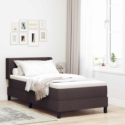 Box Spring Seng Med Hovedgærde Stof - Variant 3341142