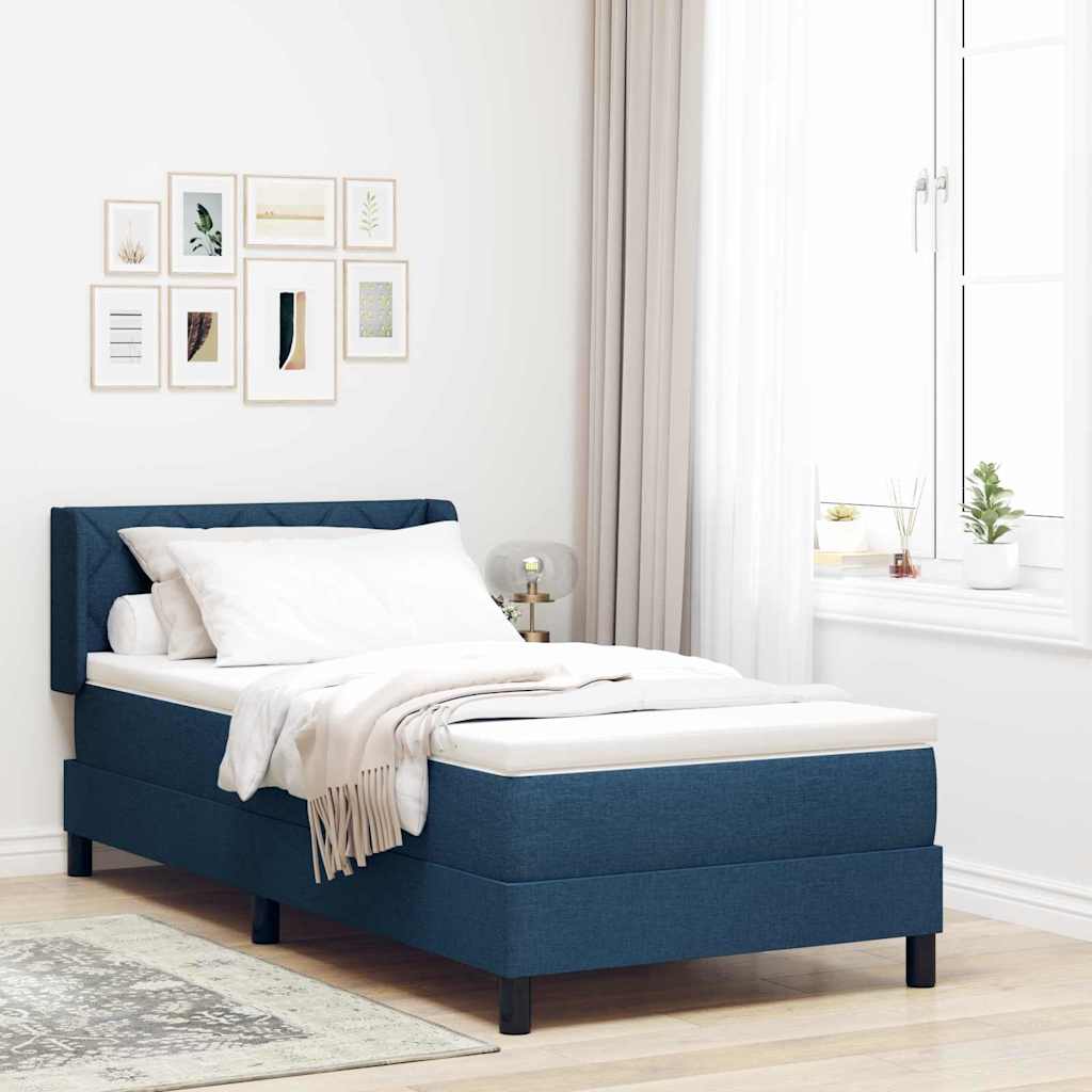 Box Spring Seng Med Hovedgærde Stof - Variant 3341159