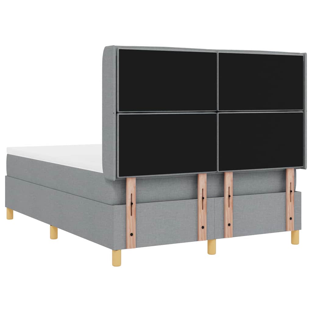 Box Spring Seng Med Madras Stof - Billede 7