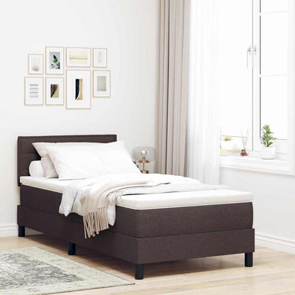 Box Spring Seng Med Madras Med LED Stof - Variant 3342089