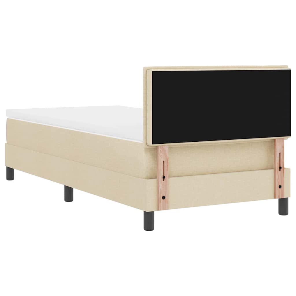 Box Spring Seng Med Madras Med LED Stof - Billede 10