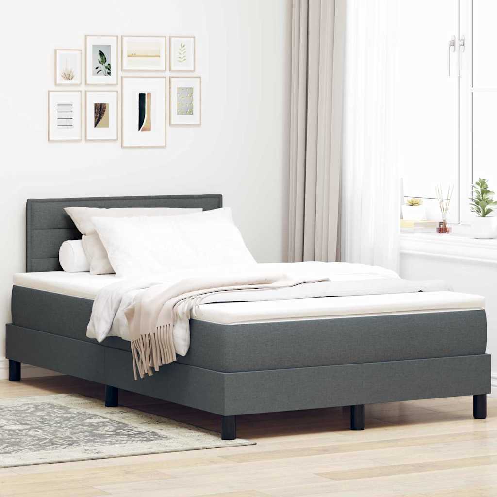 Box Spring Seng Med Madras Med LED Stof - Variant 3342122
