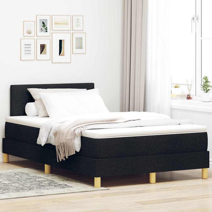 LED Box Spring Bed Med LED-lysstrimler Stof - Variant 3342424