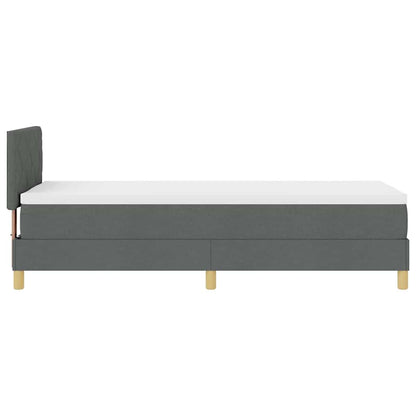 LED Box Spring Bed Med Pude Stof - Billede 9