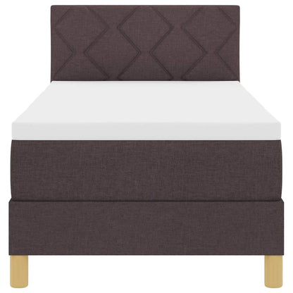 LED Box Spring Bed Med Hovedgærde Stof - Billede 8