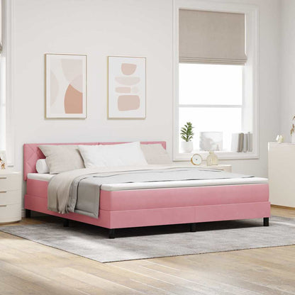 Kontinentalseng Med Led-lys Velour