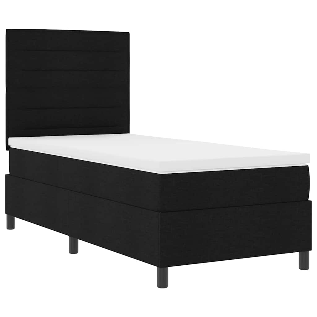 Box Spring Seng Med Madras Med LED Stof - Billede 6