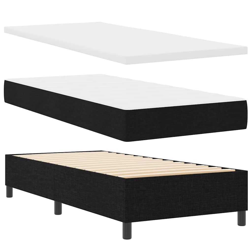 Box Spring Seng Med Madras Med LED Stof - Billede 7