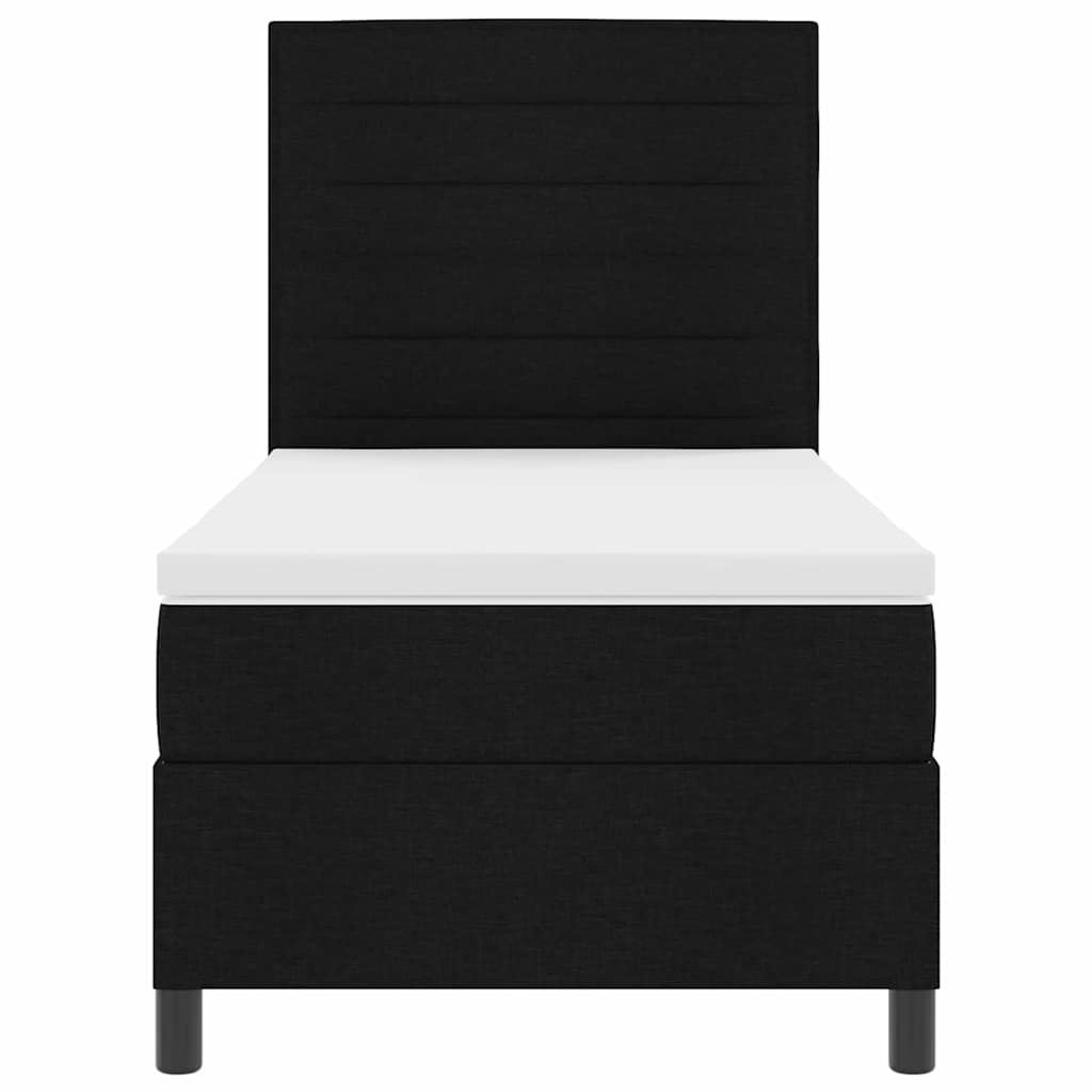Box Spring Seng Med Madras Med LED Stof - Billede 8