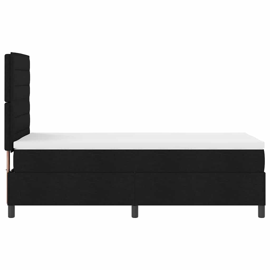 Box Spring Seng Med Madras Med LED Stof - Billede 9
